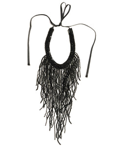 Beaded Fringe Necklace