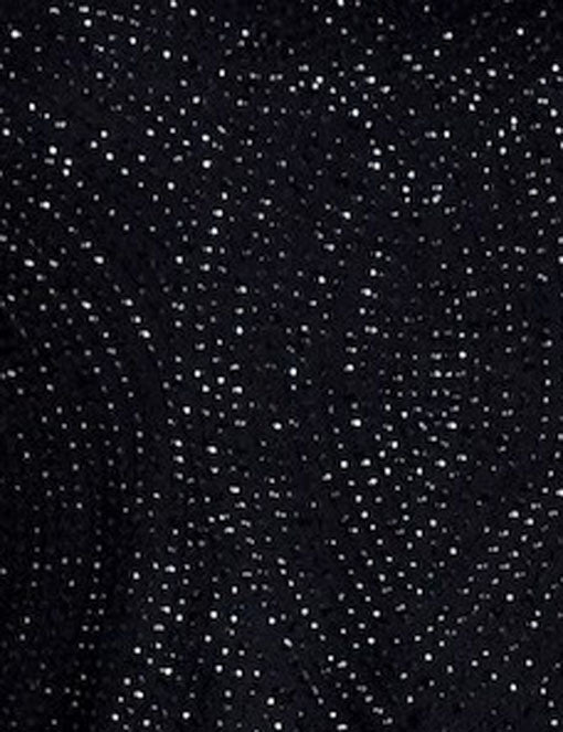 Black Sequin Shift Dress