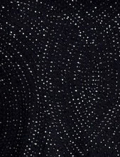 Black Sequin Shift Dress