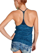 Royal Blue Sequin Racerback Top